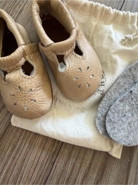 Starry knight leather baby and toddler shoes